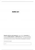 NURS 241 EXAM 2 JARED QUESTIONS AND VERIFIED ANSWERS