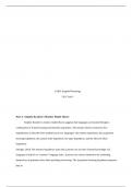   LZM2&colon; English Phonology  LPA Task 1  Part A- Stephen Krashens Monitor Model Theory  Step