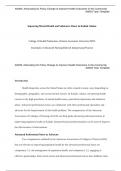   AWM3&colon; Advocating for Policy Change to Improve Health Outcomes in the Community  AWM3 Tas