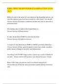 EMR WRITTEN EXAM 3 LATEST VERSIONS (VERSION A, B AND C ) NEWEST 2024 ACTUAL EXAM COMPLETE 450 QUESTIONS AND CORRECT DETAILED ANSWERS (VERIFIED ANSWERS)ALREADY GRADED A+.pdf