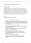   D196 &OpenCurlyDoubleQuote; Principles of Accounting&colon; Study Guide  Course Overview  This course will provide 
