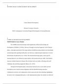   1  RUNNING HEAD&colon; COURSE ELEMENT DEVELOPMENT  Course Element Development  Western Governo