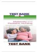 Test Bank For Maternity and Pediatric Nursing&comma; 5th Edition By Susan Ricci&semi; Theresa Kyle&semi; Susan Carman&vert; 9781975220419&vert; All Chapters&vert; LATEST