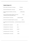  Soils Exam &num;1 Prep Questions And Answers All Correct&period;