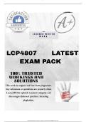 LCP4807 LATEST EXAM PACK 2026&sol;2027 &lbrack;DEATILED QUESTIONS AND CORRECT WELL EXPLAINED ANSWERS FOR YOUR REVISION&rsqb;