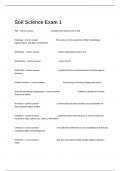  Soil Science Exam 1 Advanced Questions And Correct Detailed Answers&period;