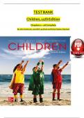 Children 14th edition by santrock