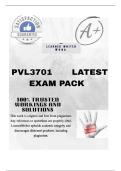 PVL3701  LATEST EXAM PACK 2026&sol;2027 &lbrack;DETAILED QUESTIONS AND WELL EXPLAINED ANSWERS  PROVIDED