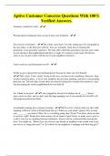 Aptive Customer Concerns Questions With 100&percnt; Verified Answers&period;