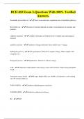 BCH 403 Exam 3-Questions With 100&percnt; Verified Answers&period;