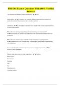 BMS 301 Exam 4 Questions With 100&percnt; Verified Answers&period;