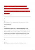 NGWA &ndash; STUDY QUESTIONS FOR GENERAL DRILLING EXAM &lpar;ANSWERED CORRECTLY TO SCORE A&plus;&rpar; &vert;&vert; 100&percnt; GUARANTEED PASS&excl;&excl; <RECENT VERSION>