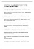 OSHA 511 EXAM QUESTIONS WITH CORRECT ANSWERS