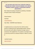 SOC 200 EXAM LATEST 2025 ACTUAL EXAM WITH COMPLETE  QUESTIONS AND CORRECT DETAILED ANSWERS &lpar;100&percnt; VERIFIED  ANSWERS&rpar; &vert;ALREADY GRADED A&plus;&vert; &vert;&vert;PROFESSOR VERIFIED&vert;&vert;  &vert;&vert;BRANDNEW&excl;&excl;&excl;&vert;&vert; 