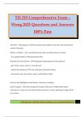 Theater 210 Bundled Exams 2025 Questions and Answers 100&percnt; Pass Guaranteed 