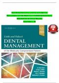 TEST BANK For Little and Falace's Dental Management of the Medically Compromised Patient&comma; 10th Edition by Craig Miller&comma; Verified Chapters 1 - 30&comma; Complete Newest Version