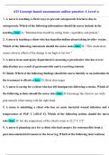 ATI Concept-based assessment online practice A Level 2 QUESTIONS AND CORRECT ANSWERS COMPLETE SOLUTIONS LATEST UPDATE &lpar;2025&sol;2026&rpar;
