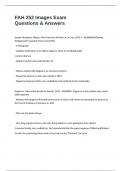 FAH 252 Images Exam Questions & Answers