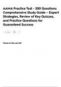 AAMA Practice Test - 200 Questions Comprehensive Study Guide &ndash; Expert Strategies&comma; Review of Key Quizzes&comma; and Practice Questions for Guaranteed Success