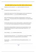 UCF QMB 3200 Final Exam Test With 100&percnt; Verified Answers