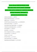 Promo Board CERTIFICATION GUIDE FOR 2025&sol;2026 TESTS&vert;MOST COMMON QUESTIONS WITH CORRECTLY VERIFIED ANSWERS &lpar;LATEST QUIZZES&rpar; &vert;ALREADY A&plus; GRADED&vert;GUARANTEED PASS