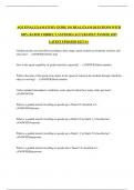 AO2 FINAL EXAM STUDY GUIDE 101 REAL EXAM QUESTIONS WITH 100&percnt; RATED CORRECT ANSWERS &lpar;ACCURATELY PASSED&rpar; 2025 LATEST UPDATED GET A&plus;