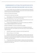 Comprehensive ATI Practice Questions &ndash; Detailed Answers for Mastery and Success