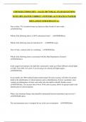 STRYKER ENDOSCOPY - SALES 300 70 REAL EXAM QUESTIONS WITH 100&percnt; RATED CORRECT ANSWERS &lpar;ACCURATELY PASSED&rpar; 2025 LATEST UPDATED GET A&plus;