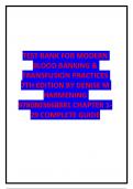 TEST BANK FOR MODERN BLOOD BANKING & TRANSFUSION PRACTICES 7TH EDITION BY DENISE M HARMENING 9780803668881 CHAPTER 1-29 COMPLETE GUIDE