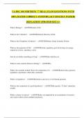 UA BSC 108 MIDTREM  77 REAL EXAM QUESTIONS WITH 100&percnt; RATED CORRECT ANSWERS &lpar;ACCURATELY PASSED&rpar; 2025 LATEST UPDATED GET A&plus;