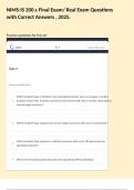 NIMS-IS 200&period;c Final Exam&sol; Real Exam Questions with Correct Answers &comma; 2025&period;