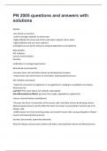 PN 2005 questions and answers with solutions