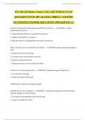 BYU Bio 220 &lpar;Rader&rpar; Exam 1 FALL 2025 40 REAL EXAM QUESTIONS WITH 100&percnt; RATED CORRECT ANSWERS &lpar;ACCURATELY PASSED&rpar; 2025 LATEST UPDATED GET A&plus;