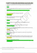 CLG001 Exam Quiz with Verified Solutions-Latest Update 2025&period;