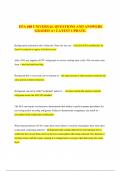 EPA 608 UNIVERSAL QUESTIONS AND ANSWERS GRADED A&plus; LATEST UPDATE&period;