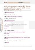 NURS5315 Exam Questions and Correct Detailed Answers &lpar;Verified Answers&rpar; &vert;&vert;Already Graded A&plus;&vert;&vert;Newest Version