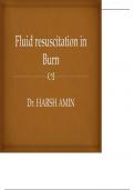 FLUID RESUSCITATION IN BURN 