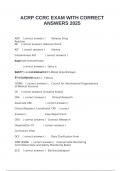 ACRP CCRC EXAM WITH CORRECT ANSWERS 2025