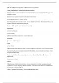 CDM - heart disease Exam Questions with Correct Answers Graded A&plus;