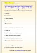 Vet 102 Final Exam Questions with Detailed Verified  Answers &lpar;100&percnt; Correct Answers&rpar; &sol;Already Graded  A&plus;
