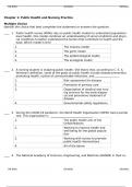 TEST BANK FOR  Public Health and Nursing Practice Multiple Choice&sol;&sol;&sol;&sol;&sol;&sol;&sol; Identify the choice that best completes the statement or answers the question&period;