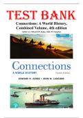 Test Bank For Connections&colon; A World History&comma; Combined Volume 4th Edition by Edward H&period; Judge&comma; Chapters 1-38