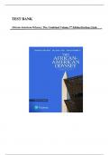 Test Bank for The African-American Odyssey&comma; Combined Volume&comma; 7th edition&comma; by Darlene Clark Hine&comma; Chapter 1-24