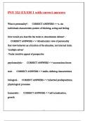 PSY 352-EXAM 1 with correct answers