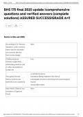 BHS 175 final 2025 update &vert;comprehensive questions and verified answers &lpar;complete solutions&rpar; ASSURED SUCCESS&vert;GRADE A&plus;&excl;&excl;