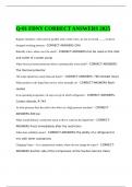 Q-01 FDNY CORRECT ANSWERS 2025
