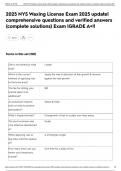 2025 NYS Waxing License Exam 2025 update&vert; comprehensive questions and verified answers &lpar;complete solutions&rpar; Exam &vert;GRADE A&plus;&excl;&excl;