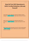 Boat Ed Test 2025 Questions & 100&percnt; Verified Solutions &vert;Already Passed&excl;&excl;