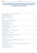 BOAT ED TEMPORARY BOATERS TEST BANK&sol;ACTUAL EXAM WITH  COMPLETE QUESTIONS AND ACCURATE ANSWERS&sol;GRADE A&plus;  ASSURED&sol;LATEST VERSION