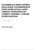 CHAMBERLAIN NR507 MIDTERM EXAM GUIDE &sol;COMPREHENSIVE STUDY GUIDE ACTUAL LATEST VERSION &sol;QUESTIONS AND CORRECT ANSWERS &sol; A GRADE SCORE SOLUTION&period;
